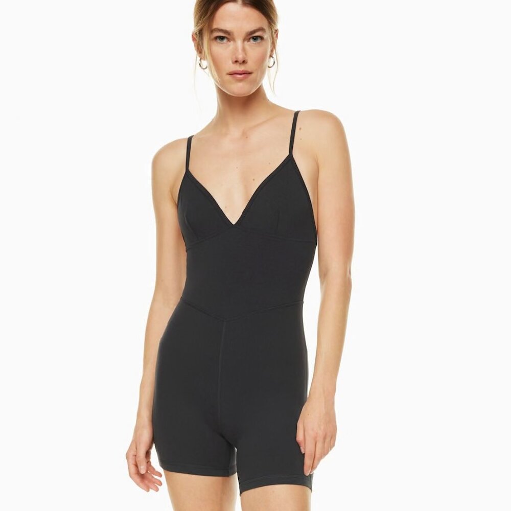 Aritzia Wilfred Free Promise Romper | Size: XS | Color: Deep Taupe